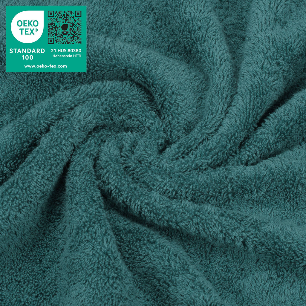4 Piece 100% Cotton Softness, Elegance, Comfort Washcloth Turkish Towel Set