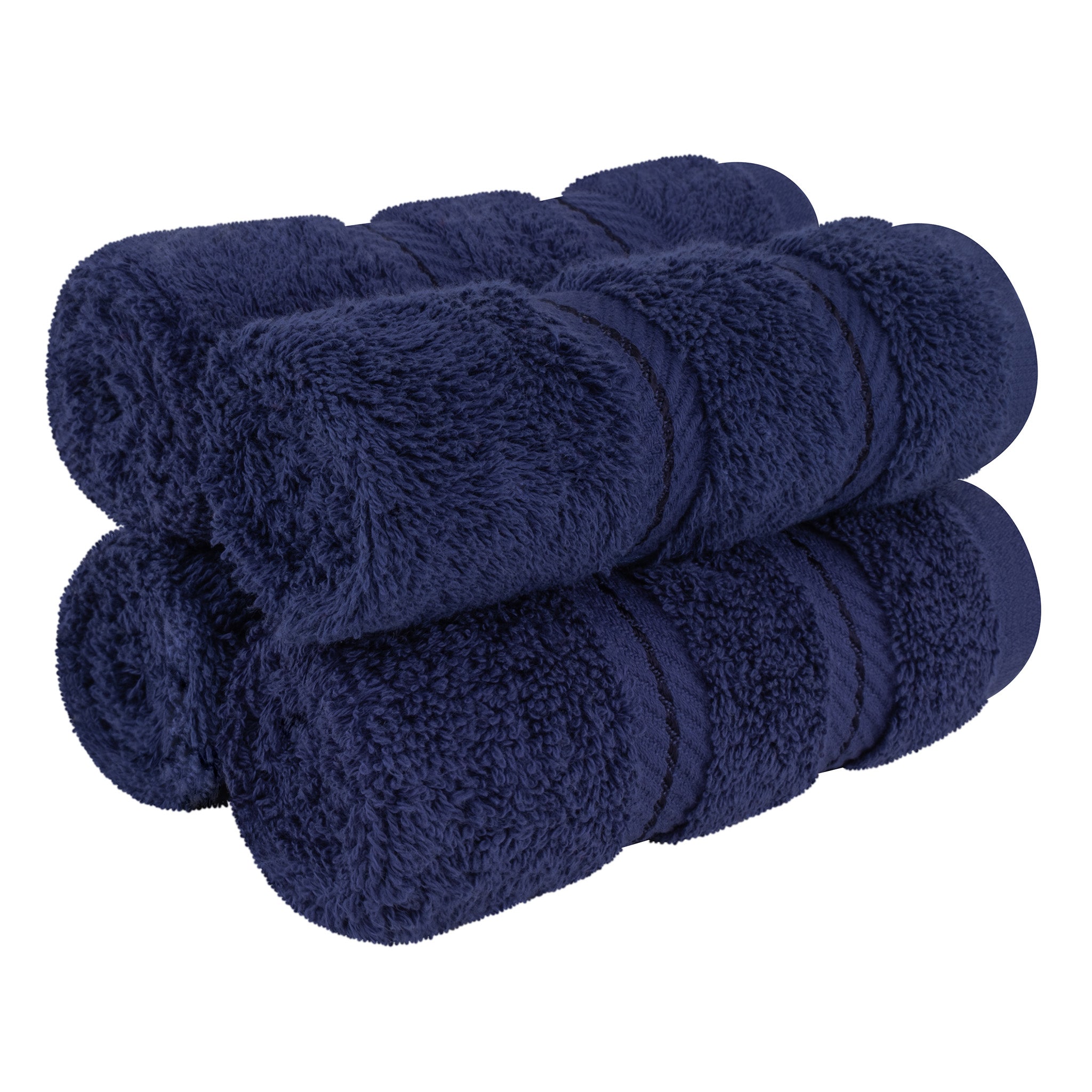 4 Piece 100% Cotton Softness, Elegance, Comfort Washcloth Turkish Towel Set