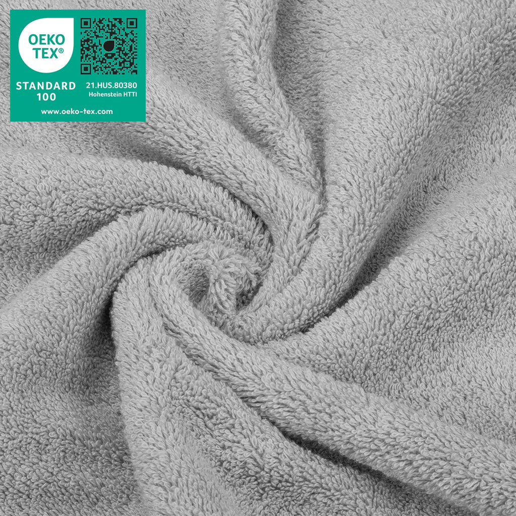4 Piece 100% Cotton Softness, Elegance, Comfort Washcloth Turkish Towel Set