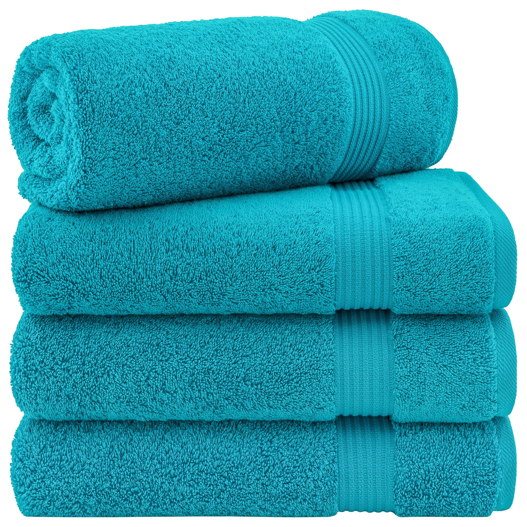 American Soft Linen Bekos 100% Cotton Turkish Towels, 4 Piece Bath Towel Set