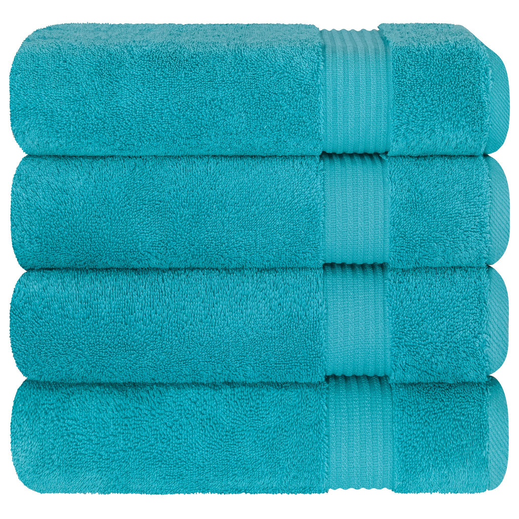 American Soft Linen Bekos 100% Cotton Turkish Towels, 4 Piece Bath Towel Set