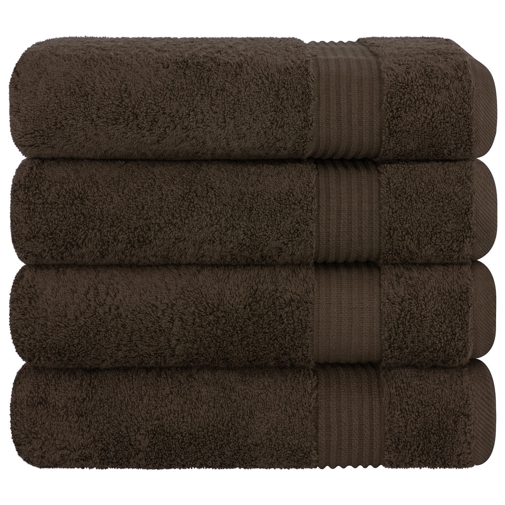 American Soft Linen Bekos 100% Cotton Turkish Towels, 4 Piece Bath Towel Set
