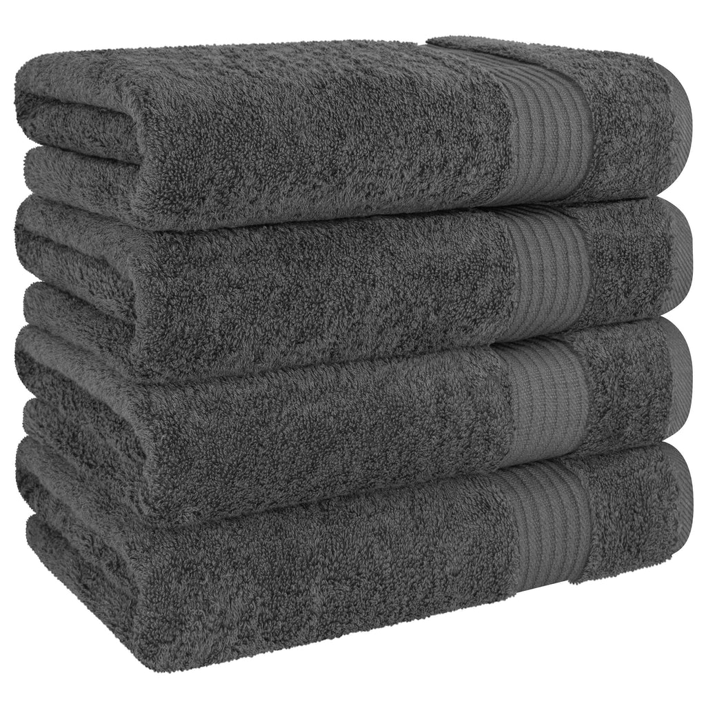 American Soft Linen Bekos 100% Cotton Turkish Towels, 4 Piece Bath Towel Set
