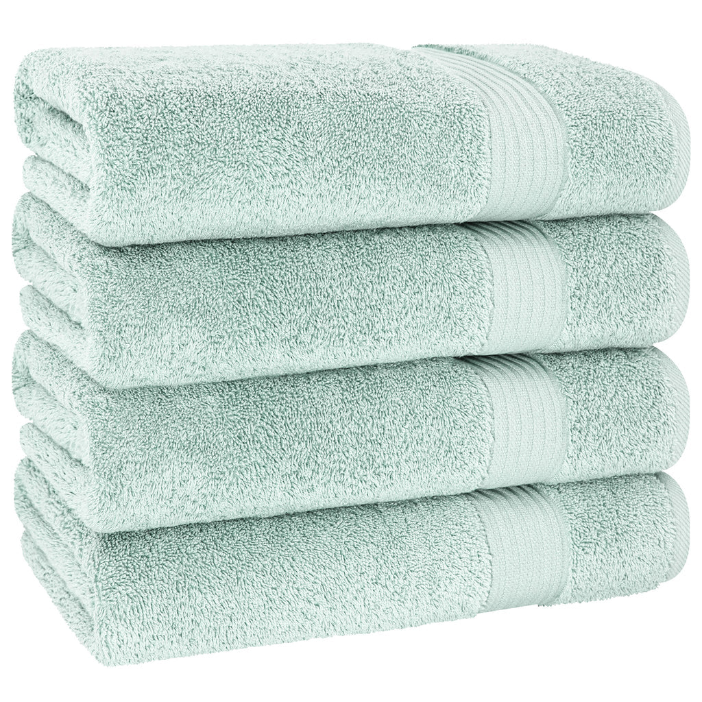 American Soft Linen Bekos 100% Cotton Turkish Towels, 4 Piece Bath Towel Set