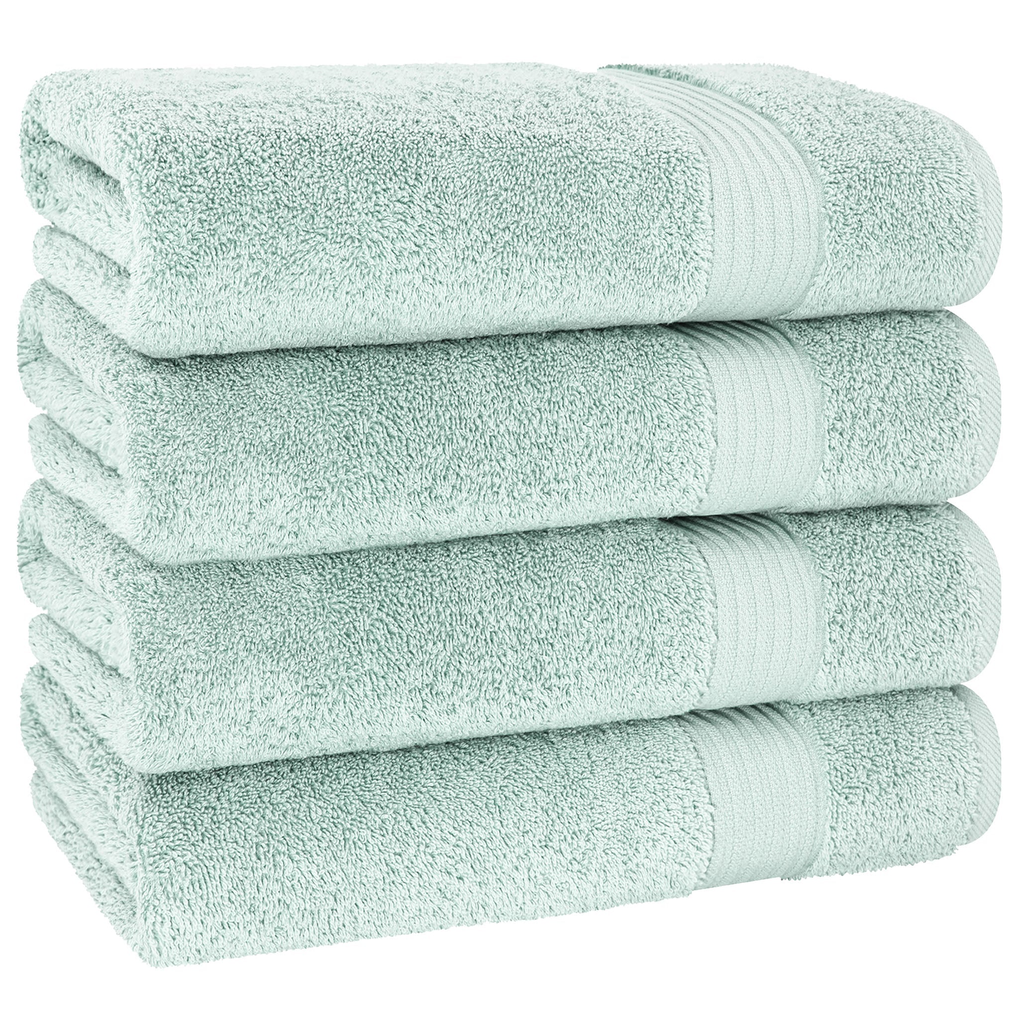 American Soft Linen Bekos 100% Cotton Turkish Towels, 4 Piece Bath Towel Set