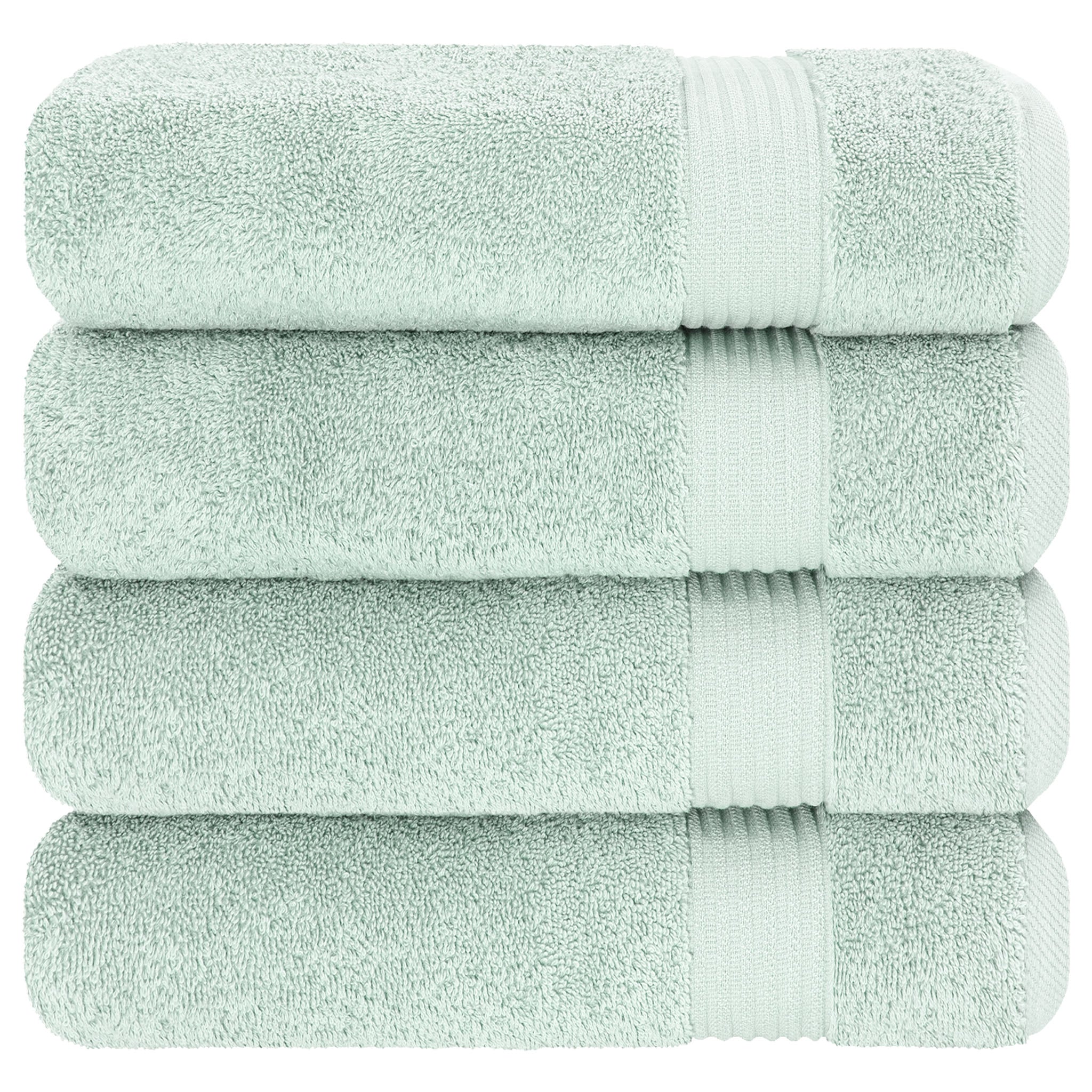 American Soft Linen Bekos 100% Cotton Turkish Towels, 4 Piece Bath Towel Set