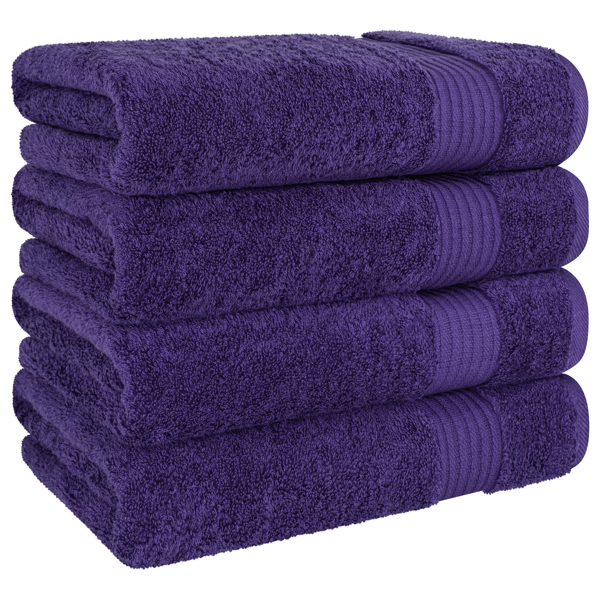 American Soft Linen Bekos 100% Cotton Turkish Towels, 4 Piece Bath Towel Set