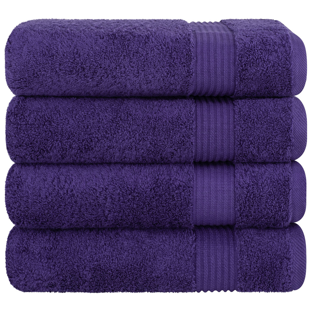 American Soft Linen Bekos 100% Cotton Turkish Towels, 4 Piece Bath Towel Set