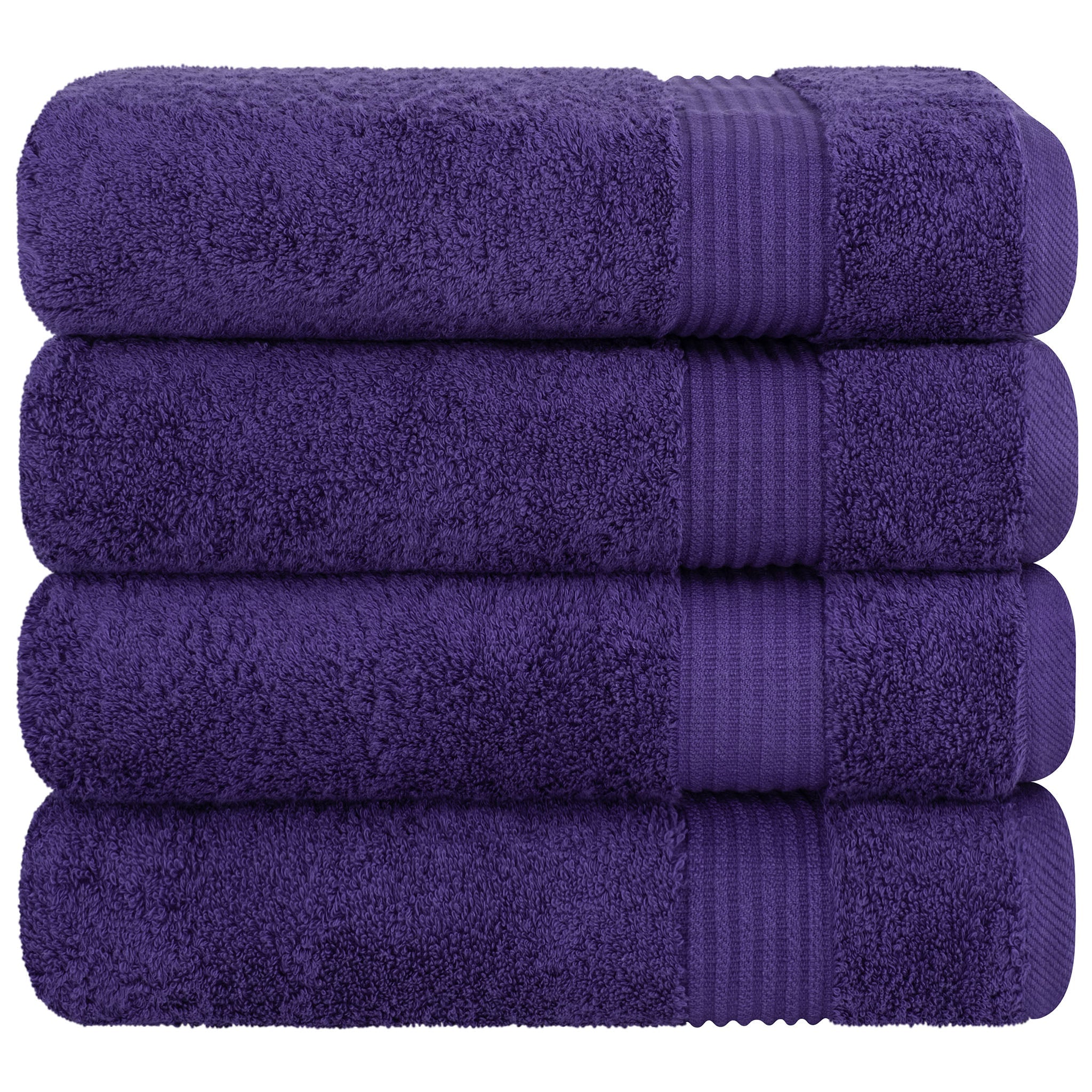 American Soft Linen Bekos 100% Cotton Turkish Towels, 4 Piece Bath Towel Set