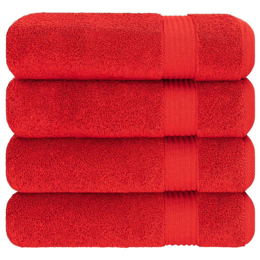 American Soft Linen Bekos 100% Cotton Turkish Towels, 4 Piece Bath Towel Set