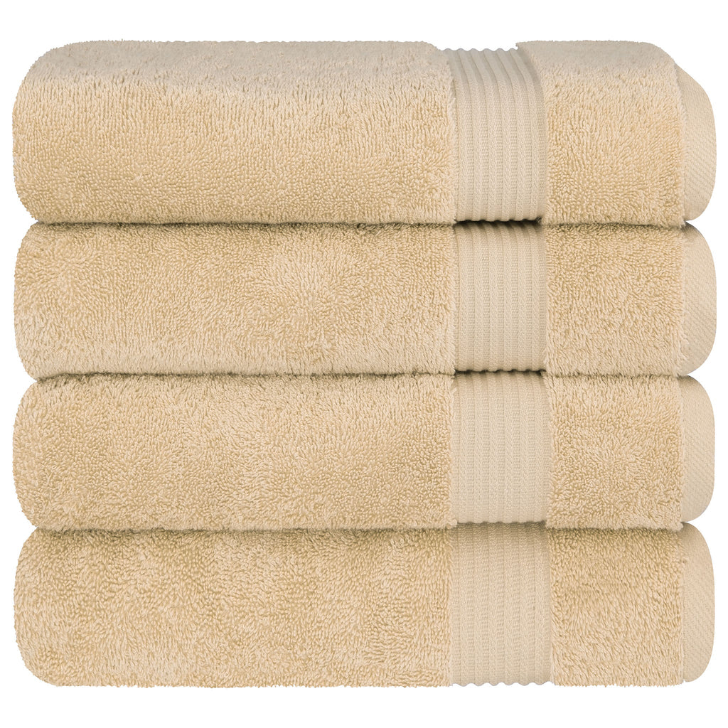 American Soft Linen Bekos 100% Cotton Turkish Towels, 4 Piece Bath Towel Set