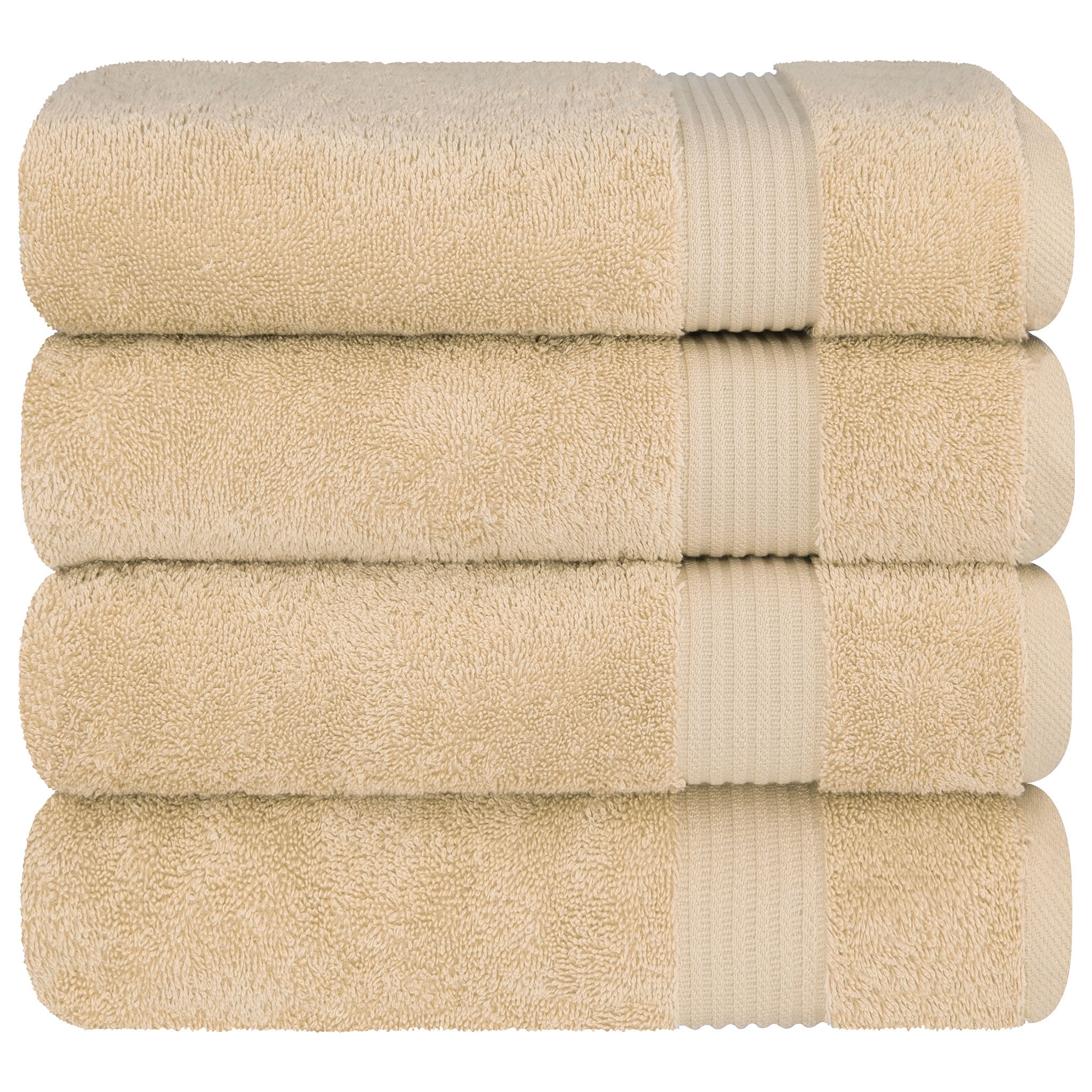 American Soft Linen Bekos 100% Cotton Turkish Towels, 4 Piece Bath Towel Set
