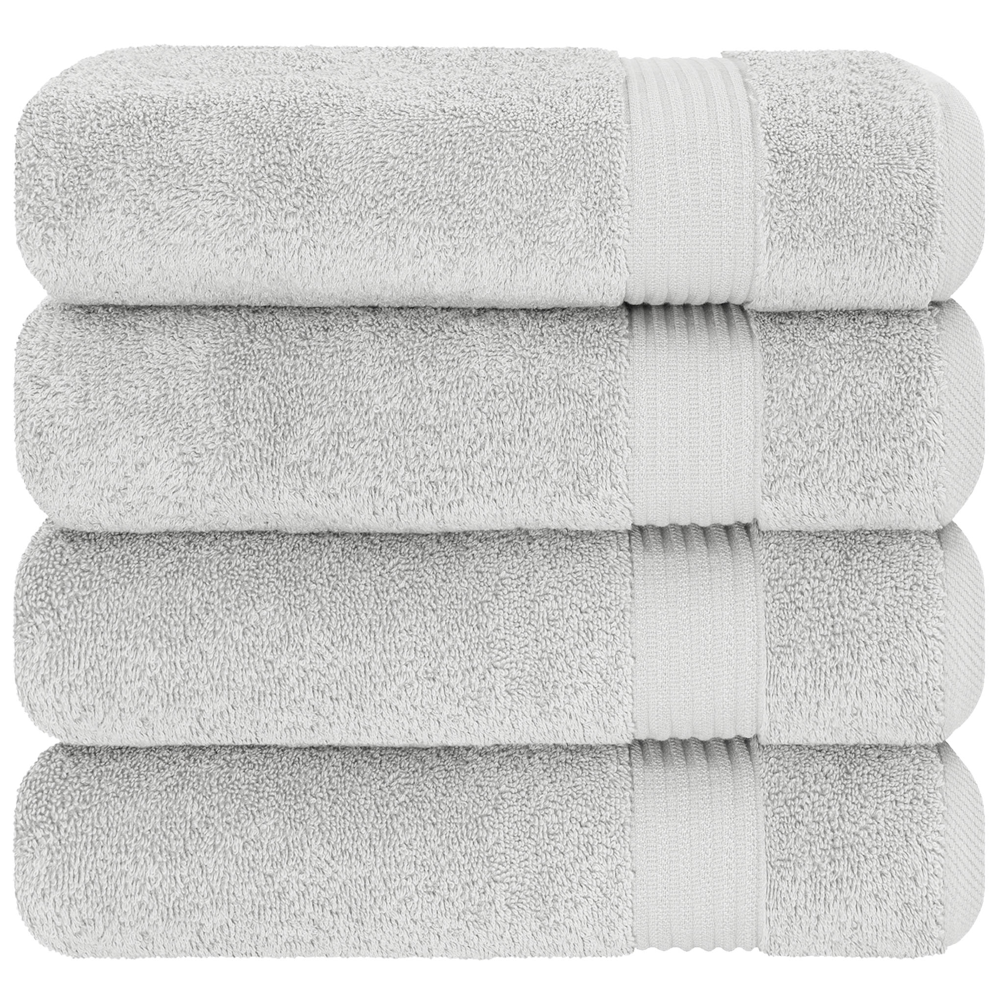 American Soft Linen Bekos 100% Cotton Turkish Towels, 4 Piece Bath Towel Set