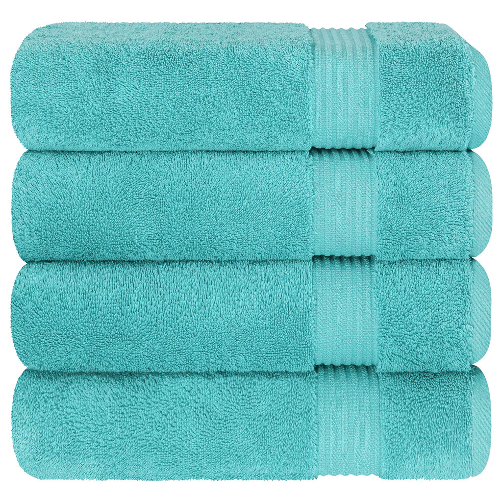 American Soft Linen Bekos 100% Cotton Turkish Towels, 4 Piece Bath Towel Set