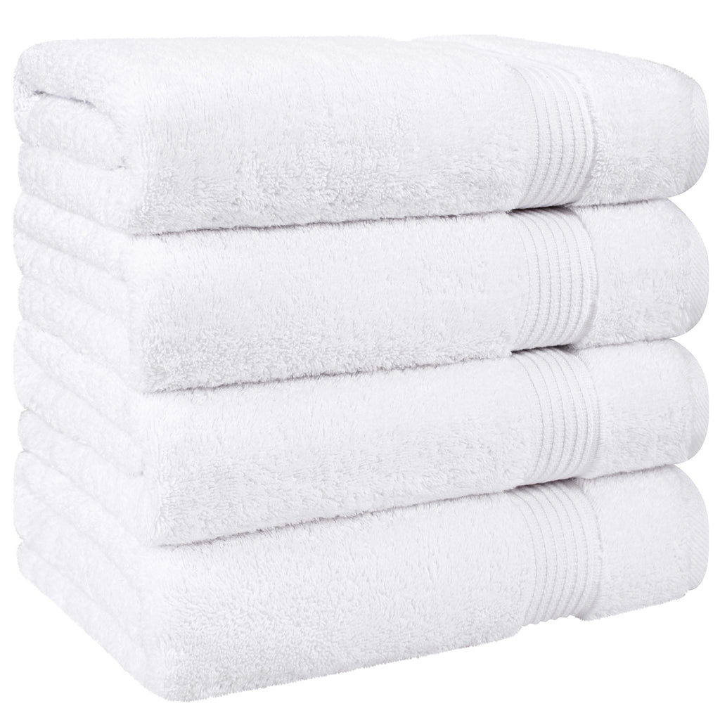 American Soft Linen Bekos 100% Cotton Turkish Towels, 4 Piece Bath Towel Set