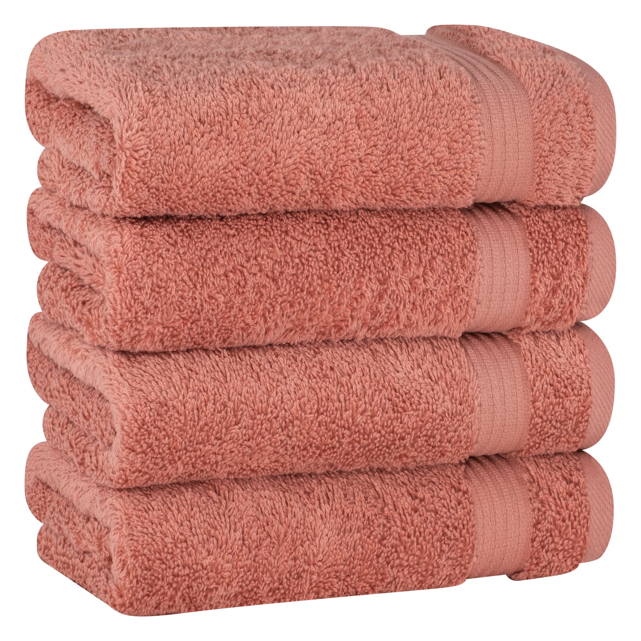 American Soft Linen Bekos 100% Cotton Turkish Towels, 4 Piece Hand Towel Set