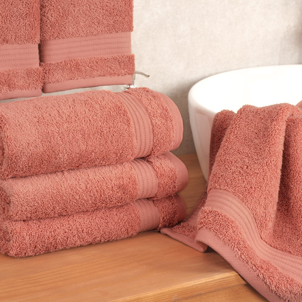 American Soft Linen Bekos 100% Cotton Turkish Towels, 4 Piece Hand Towel Set