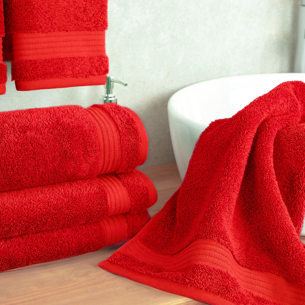 American Soft Linen Bekos 100% Cotton Turkish Towels, 4 Piece Hand Towel Set