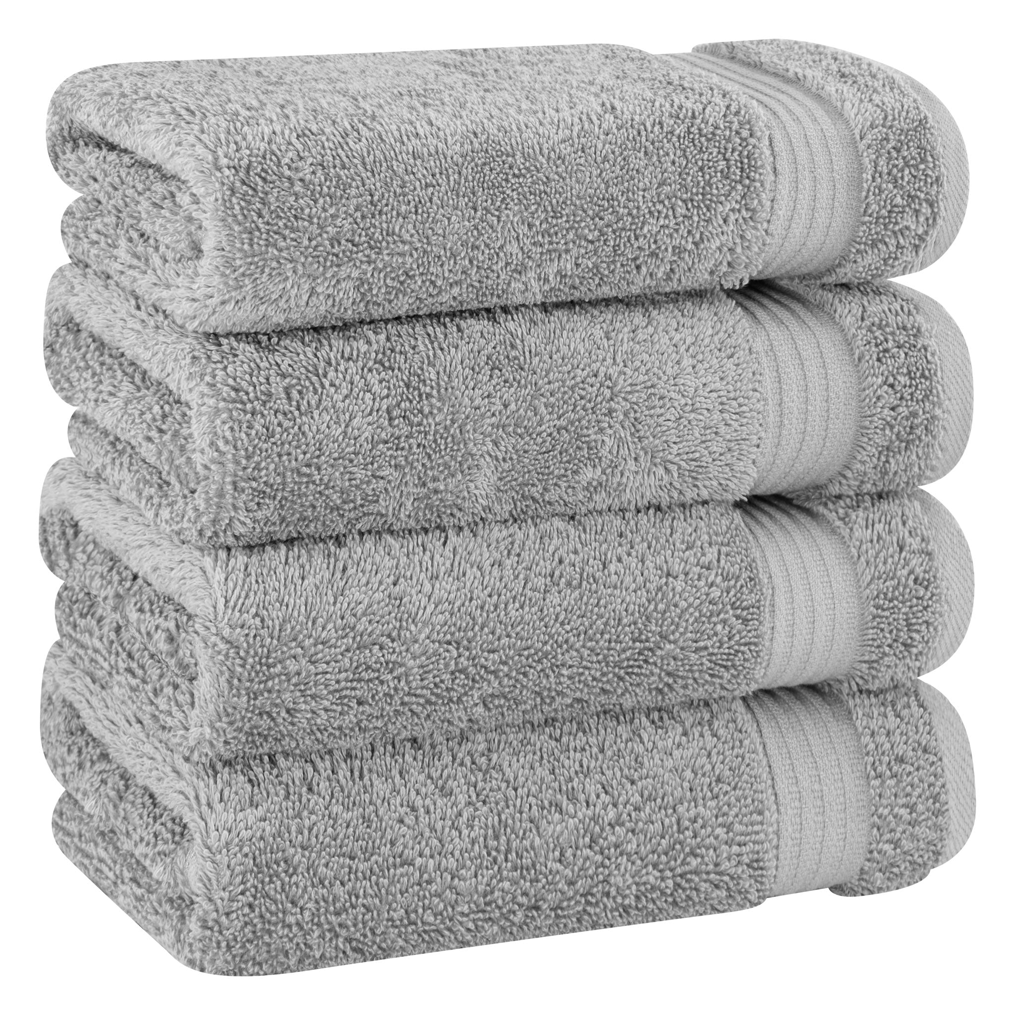 American Soft Linen Bekos 100% Cotton Turkish Towels, 4 Piece Hand Towel Set