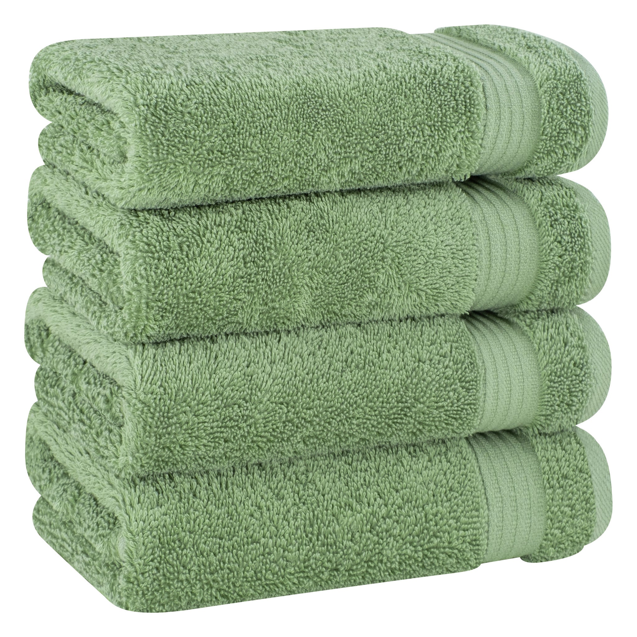 American Soft Linen Bekos 100% Cotton Turkish Towels, 4 Piece Hand Towel Set