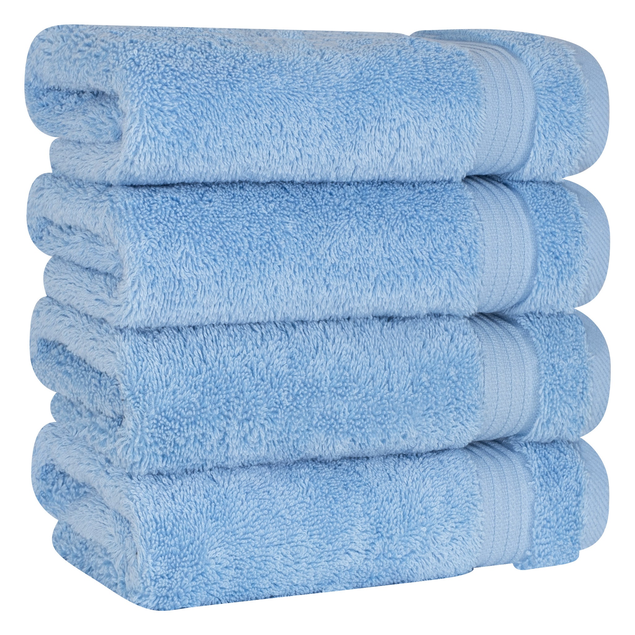 American Soft Linen Bekos 100% Cotton Turkish Towels, 4 Piece Hand Towel Set