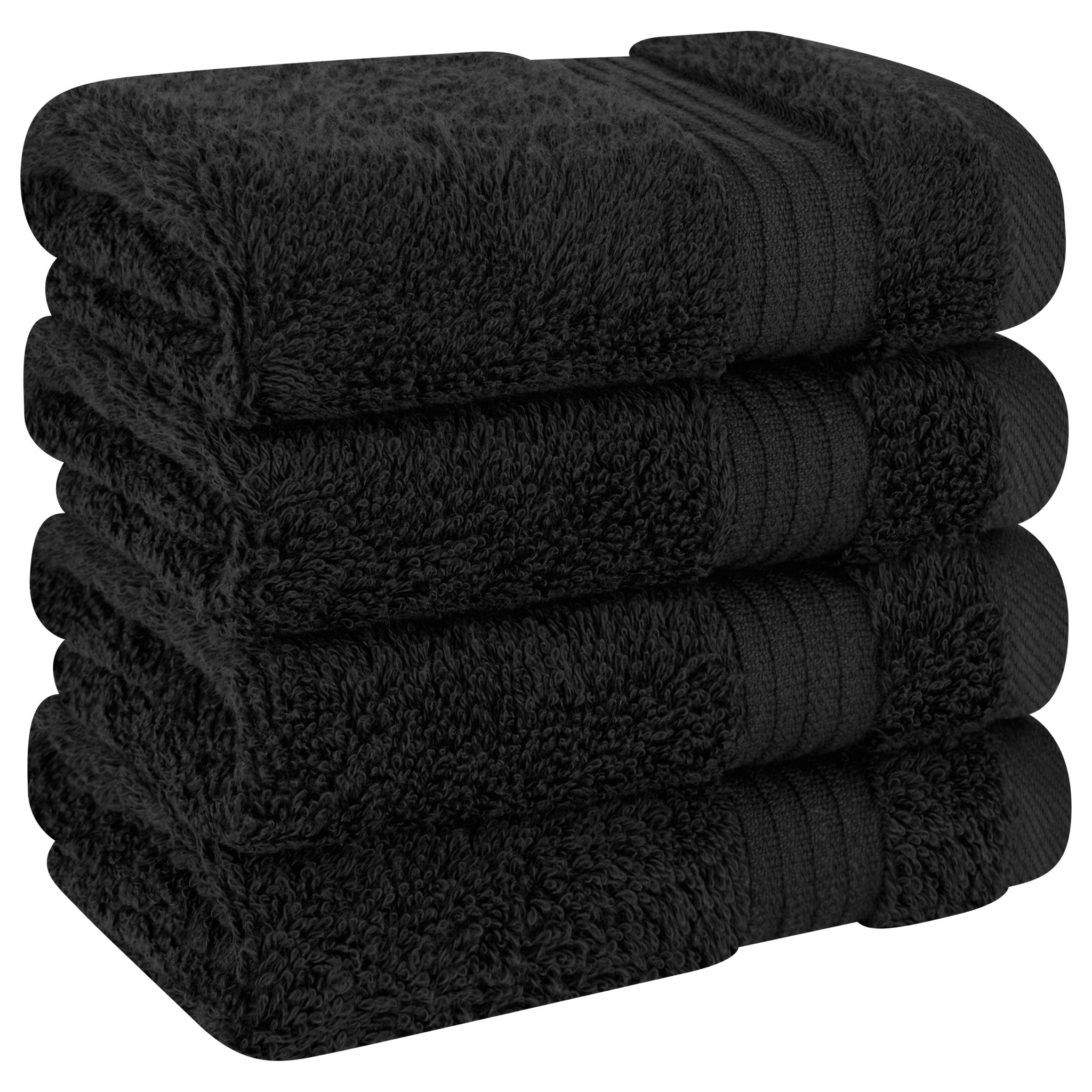 American Soft Linen Bekos 100% Cotton Turkish Towels, 4 Piece Washcloth Towel Set