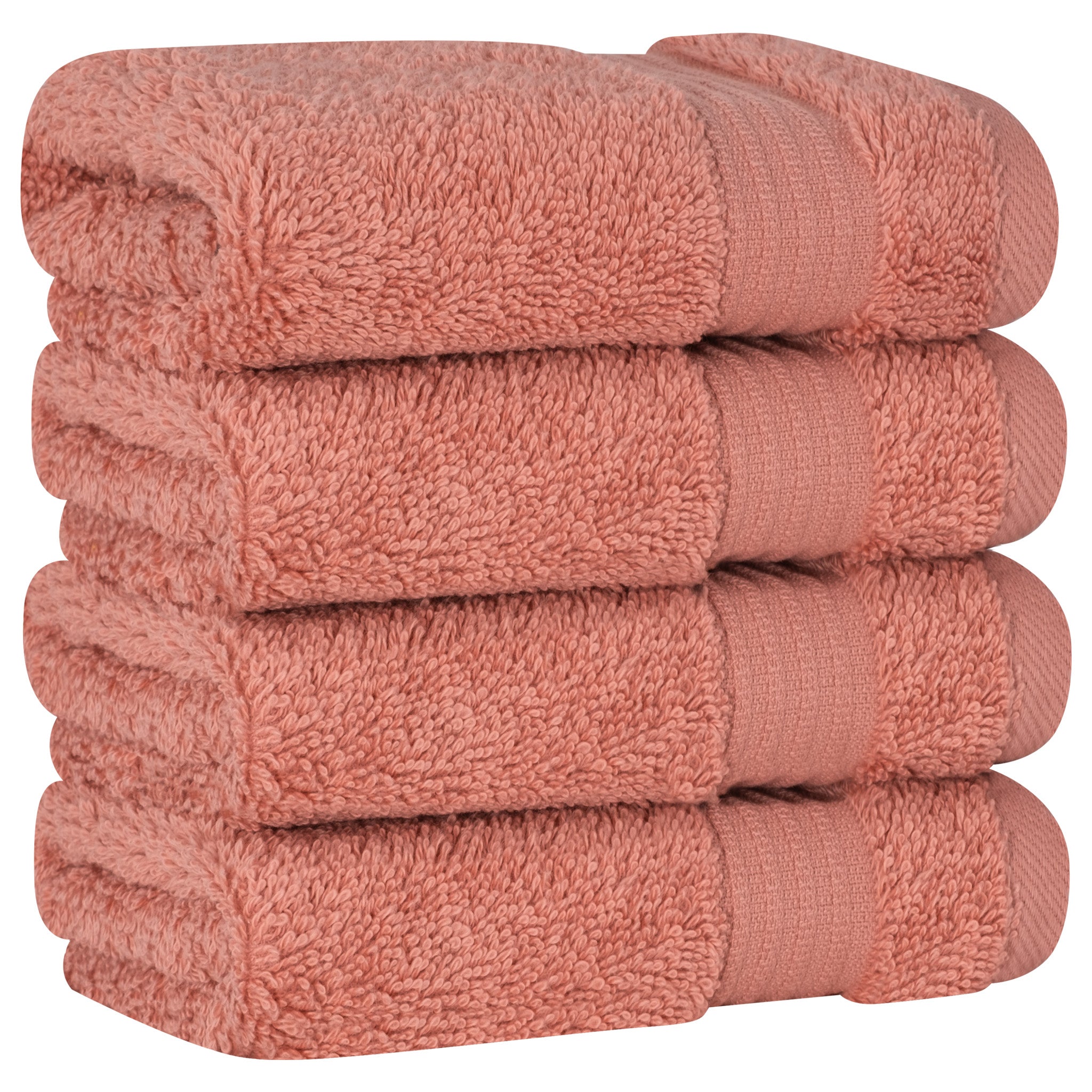 American Soft Linen Bekos 100% Cotton Turkish Towels, 4 Piece Washcloth Towel Set