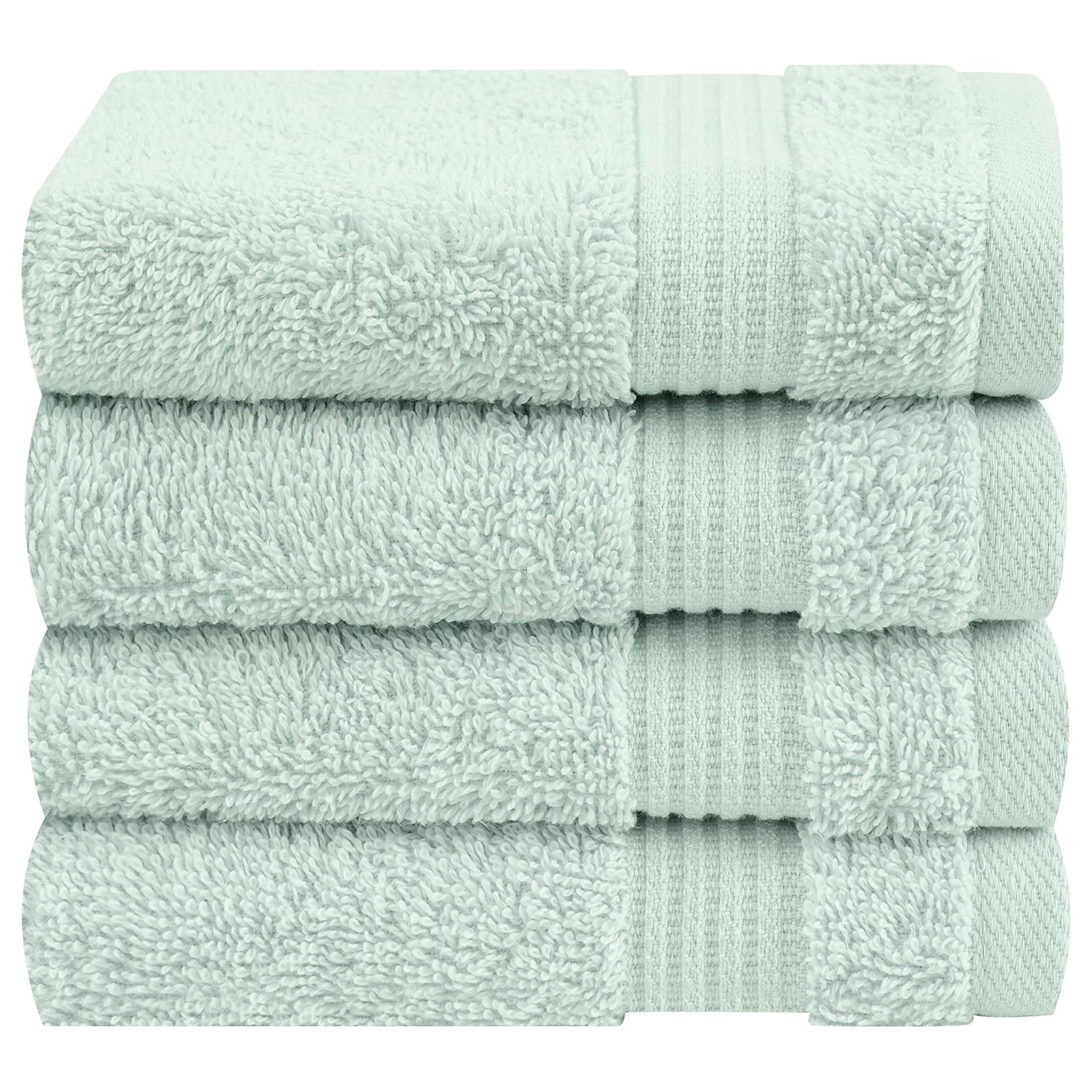 American Soft Linen Bekos 100% Cotton Turkish Towels, 4 Piece Washcloth Towel Set