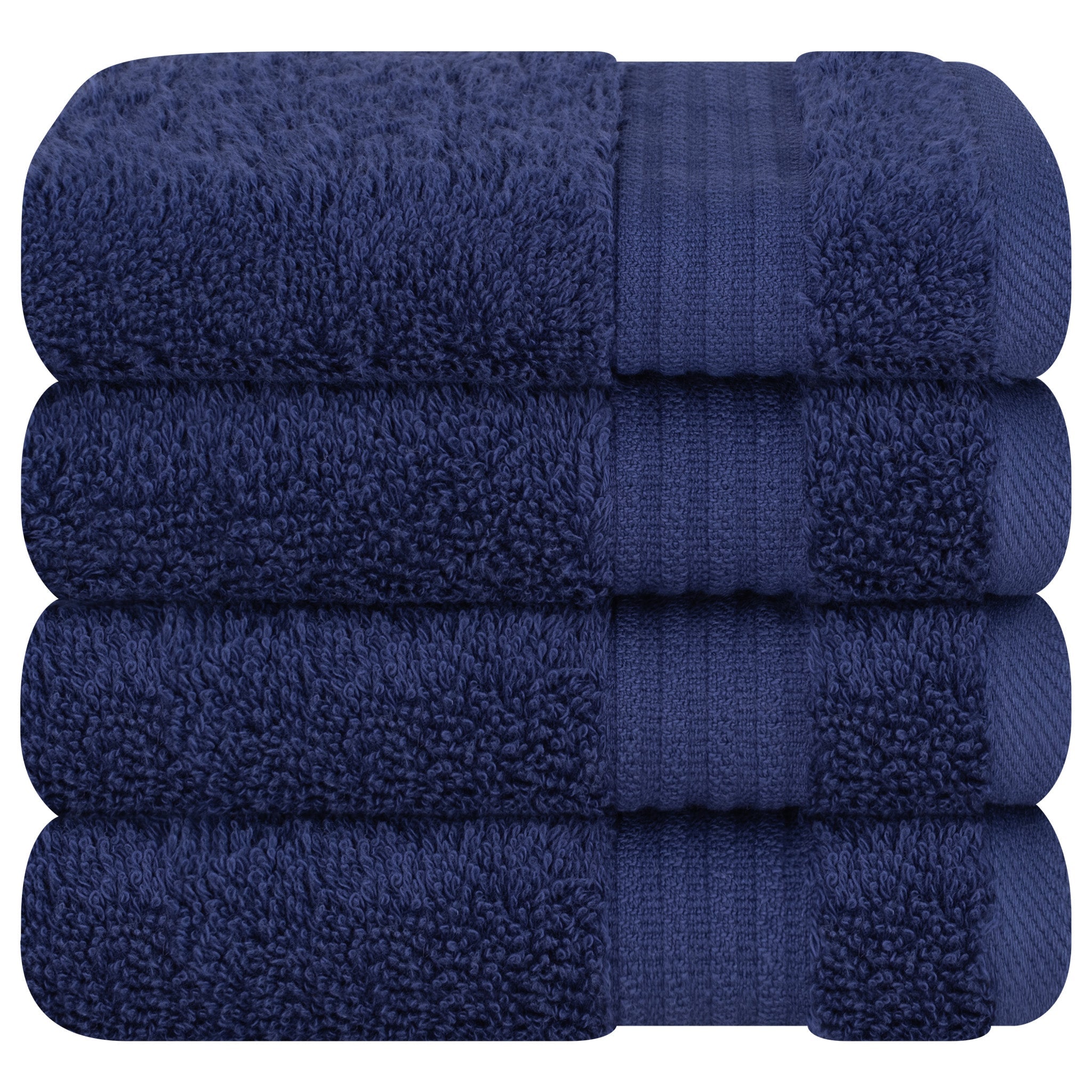 American Soft Linen Bekos 100% Cotton Turkish Towels, 4 Piece Washcloth Towel Set