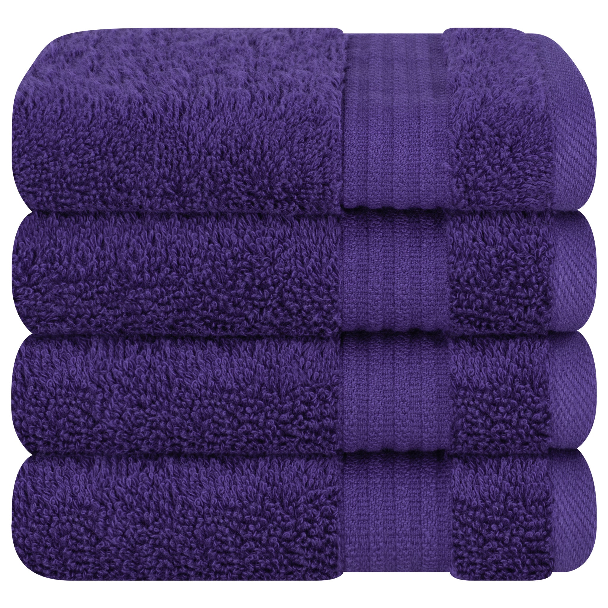 American Soft Linen Bekos 100% Cotton Turkish Towels, 4 Piece Washcloth Towel Set