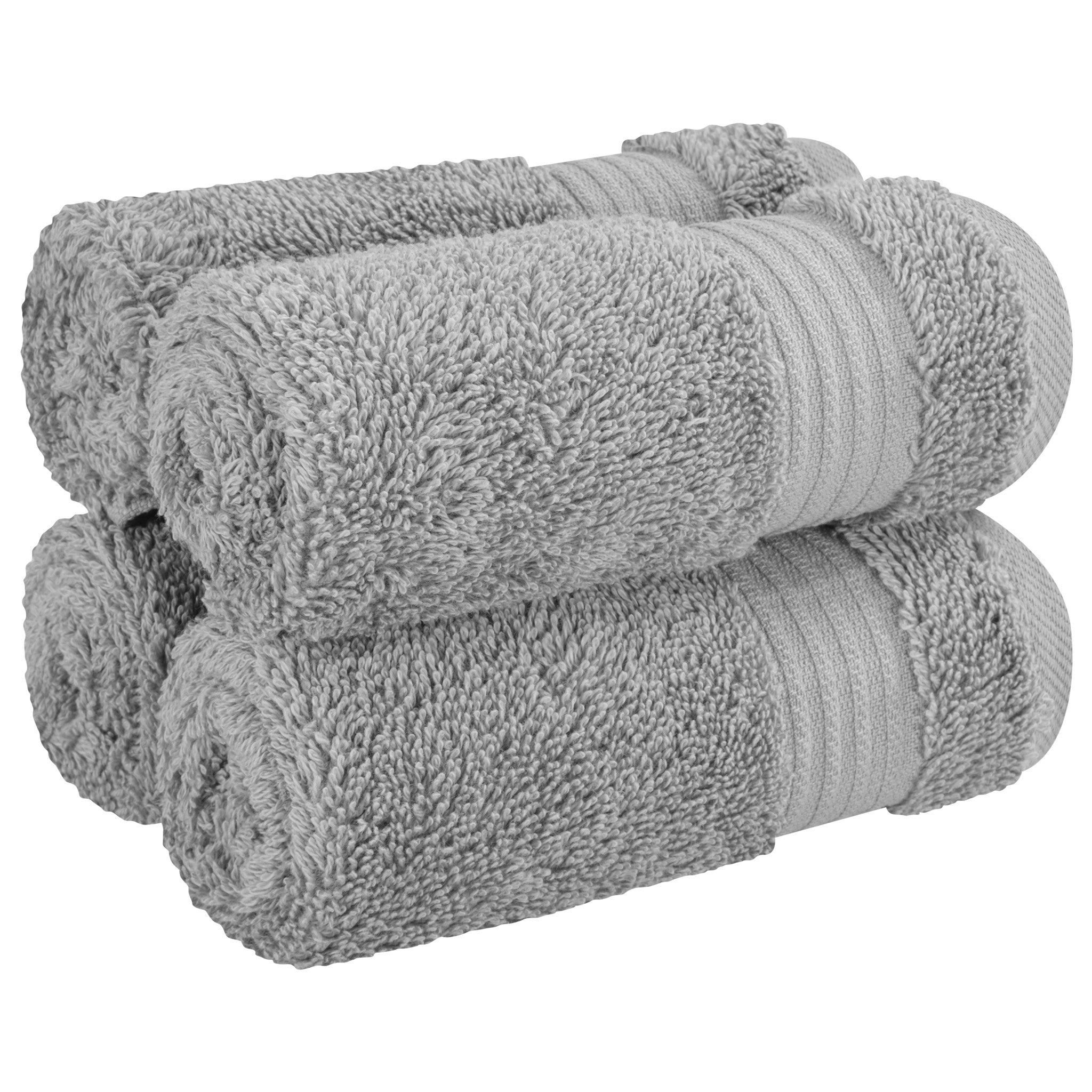 American Soft Linen Bekos 100% Cotton Turkish Towels, 4 Piece Washcloth Towel Set