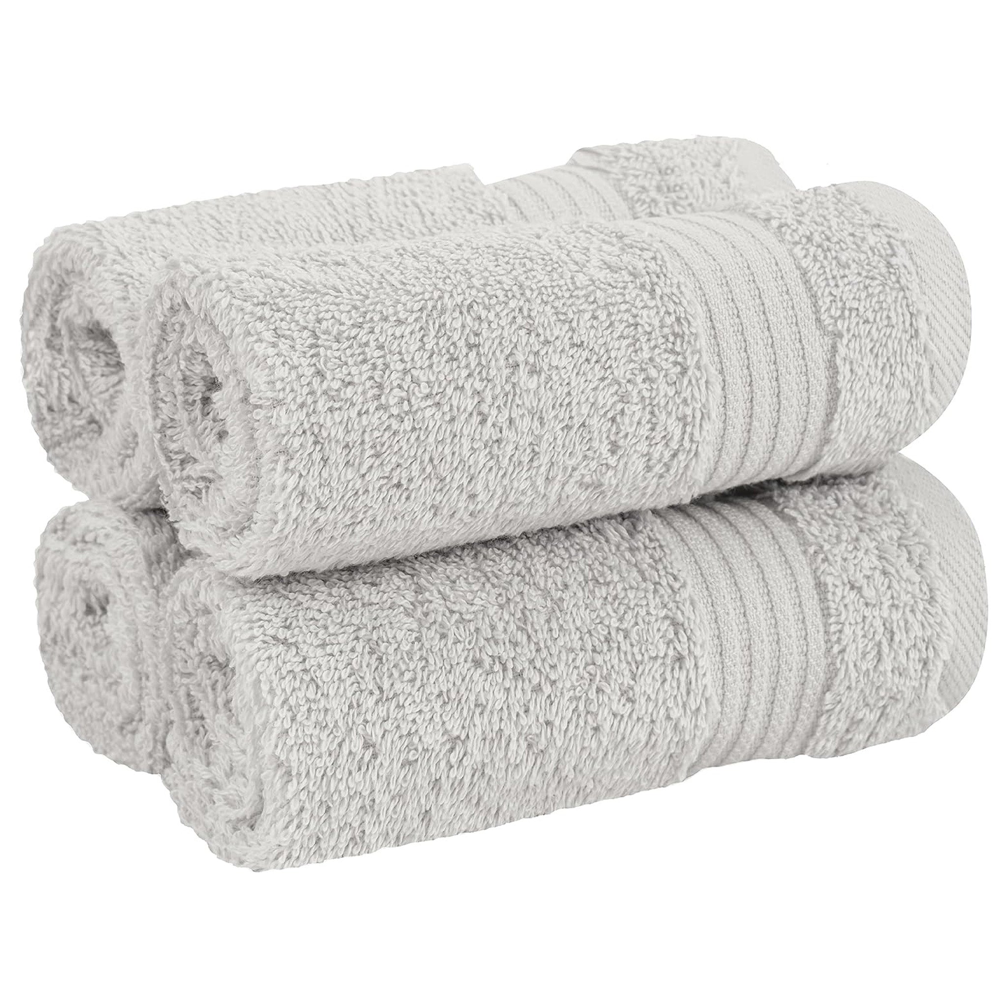 American Soft Linen Bekos 100% Cotton Turkish Towels, 4 Piece Washcloth Towel Set