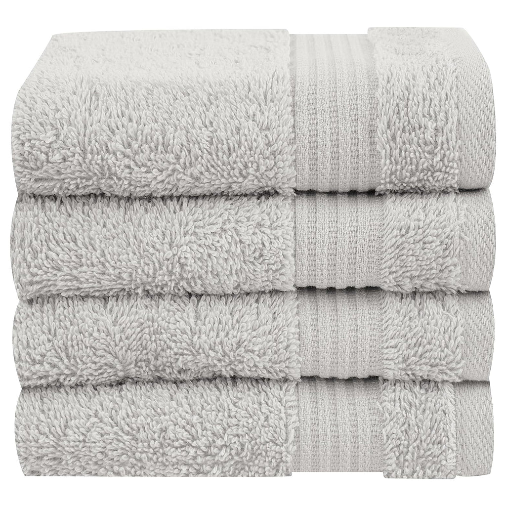American Soft Linen Bekos 100% Cotton Turkish Towels, 4 Piece Washcloth Towel Set