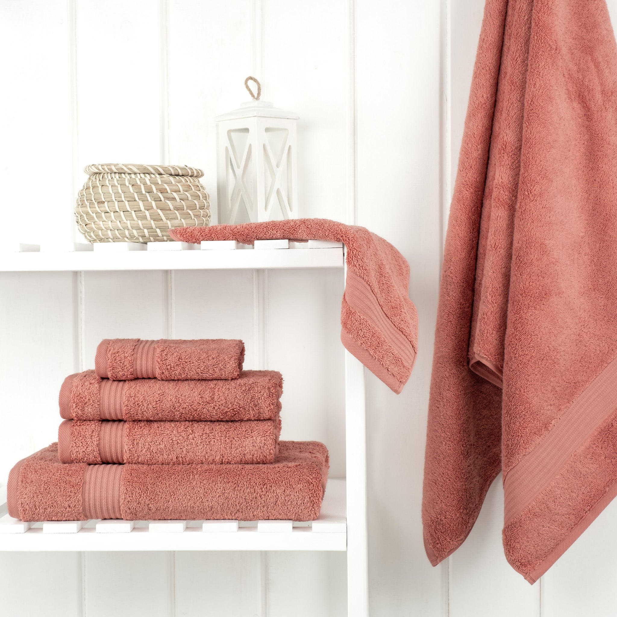 American Soft Linen Bekos 100% Cotton Turkish Towels 6 Piece Bath Towel Set with 18 Different Colors