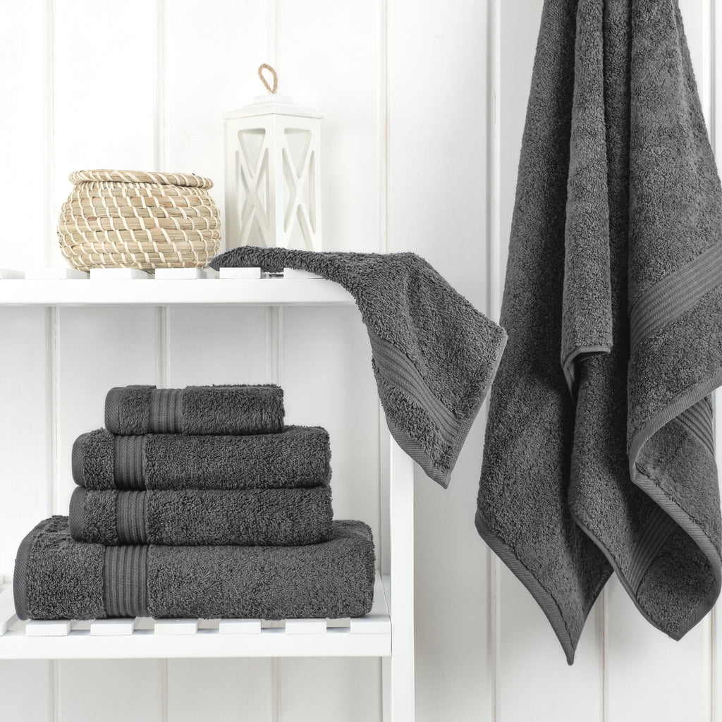 American Soft Linen Bekos 100% Cotton Turkish Towels 6 Piece Bath Towel Set with 18 Different Colors