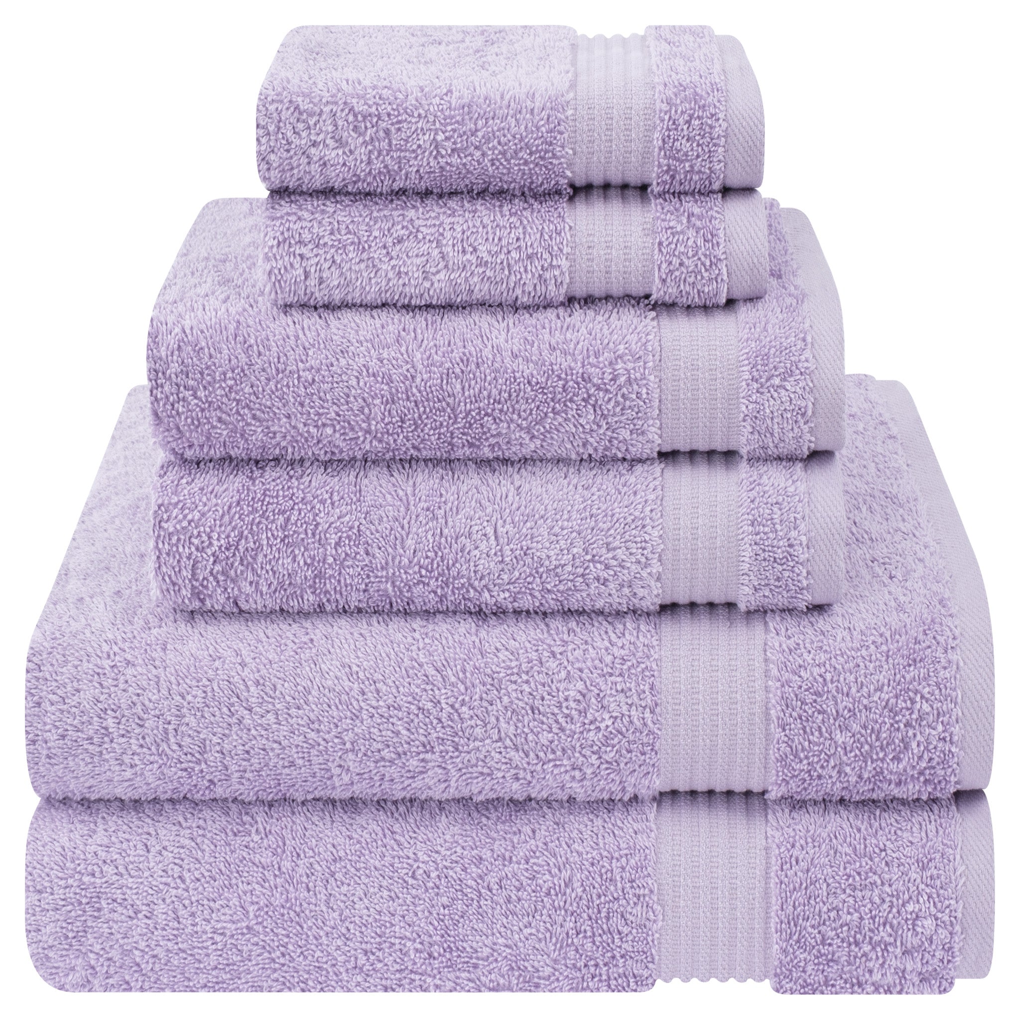 American Soft Linen Bekos 100% Cotton Turkish Towels 6 Piece Bath Towel Set with 18 Different Colors