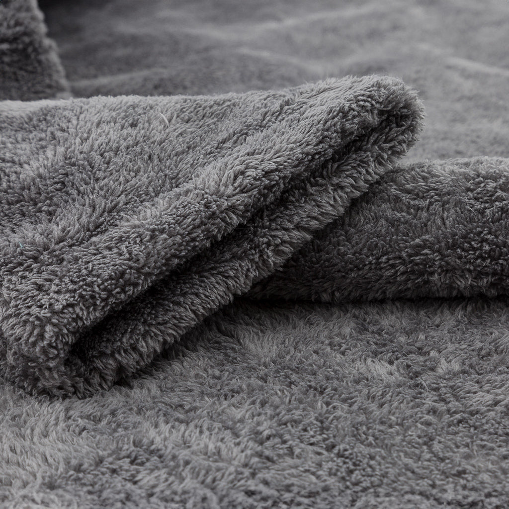 American Soft Linen Unisex Fleece Bathrobe, Super Soft, Absorbent and Fluffy - Wholesale