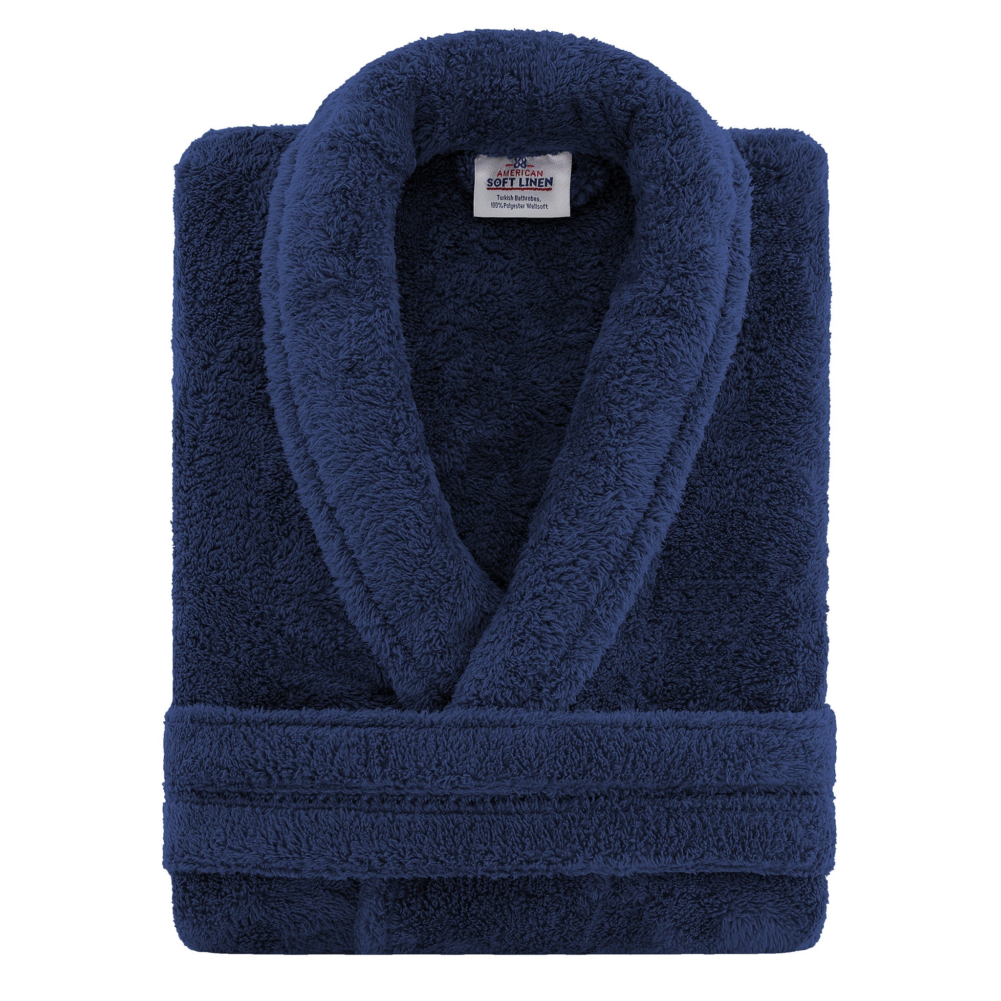 American Soft Linen Unisex Fleece Bathrobe, Super Soft, Absorbent and Fluffy - Wholesale