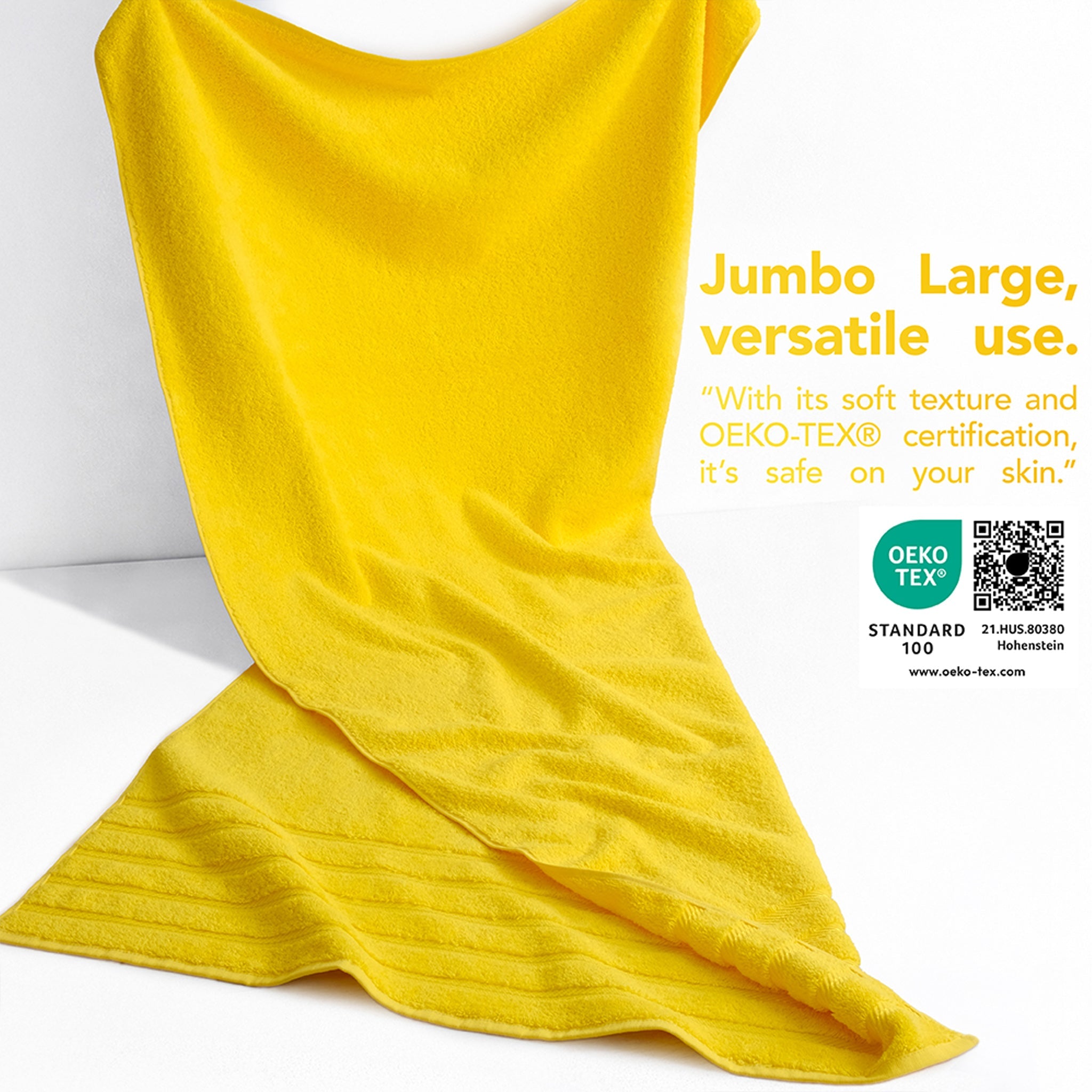 35x70 Inch Premium Bath Sheet JUMBO 100% Cotton Turkish Towels, Extremely Soft, Luxury,  Extra Large Bath Towel (BEST CHOICE)