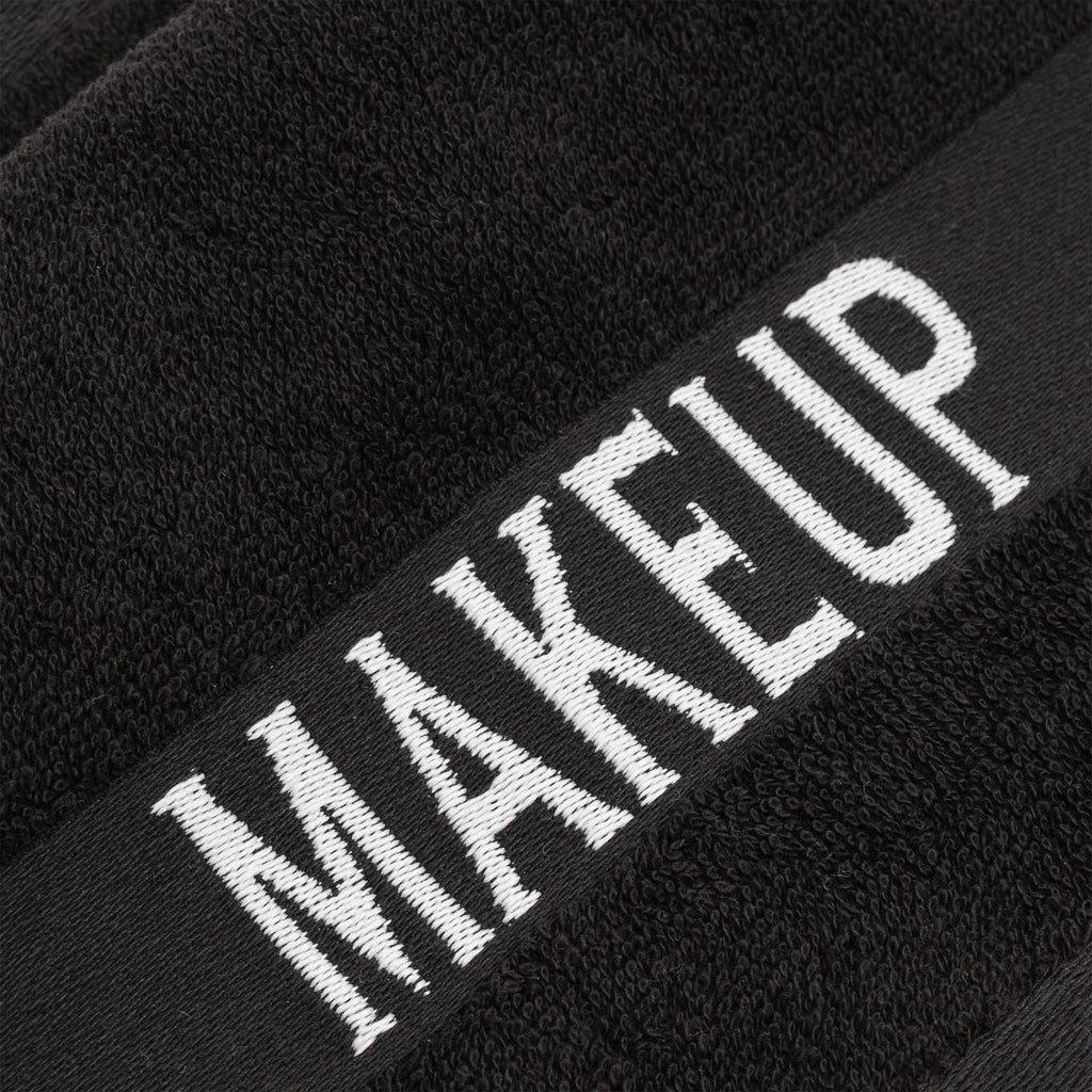 American Soft Linen, Makeup Remover Face Cloth, 100% Cotton Makeup Towels, 4 Packed Face Towels, 12x12 inches, Black - 100 Set Case Pack