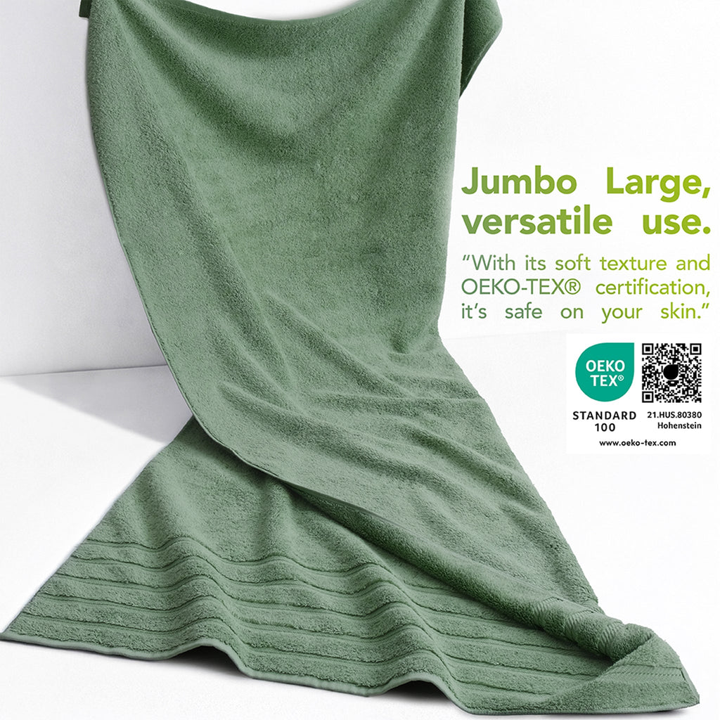 35x70 Inch Premium Bath Sheet JUMBO 100% Cotton Turkish Towels, Extremely Soft, Luxury,  Extra Large Bath Towel (BEST CHOICE)