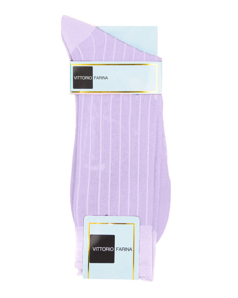 Vittorio Farina Men's Ribbed Shear Nylon Anklet Dress Socks