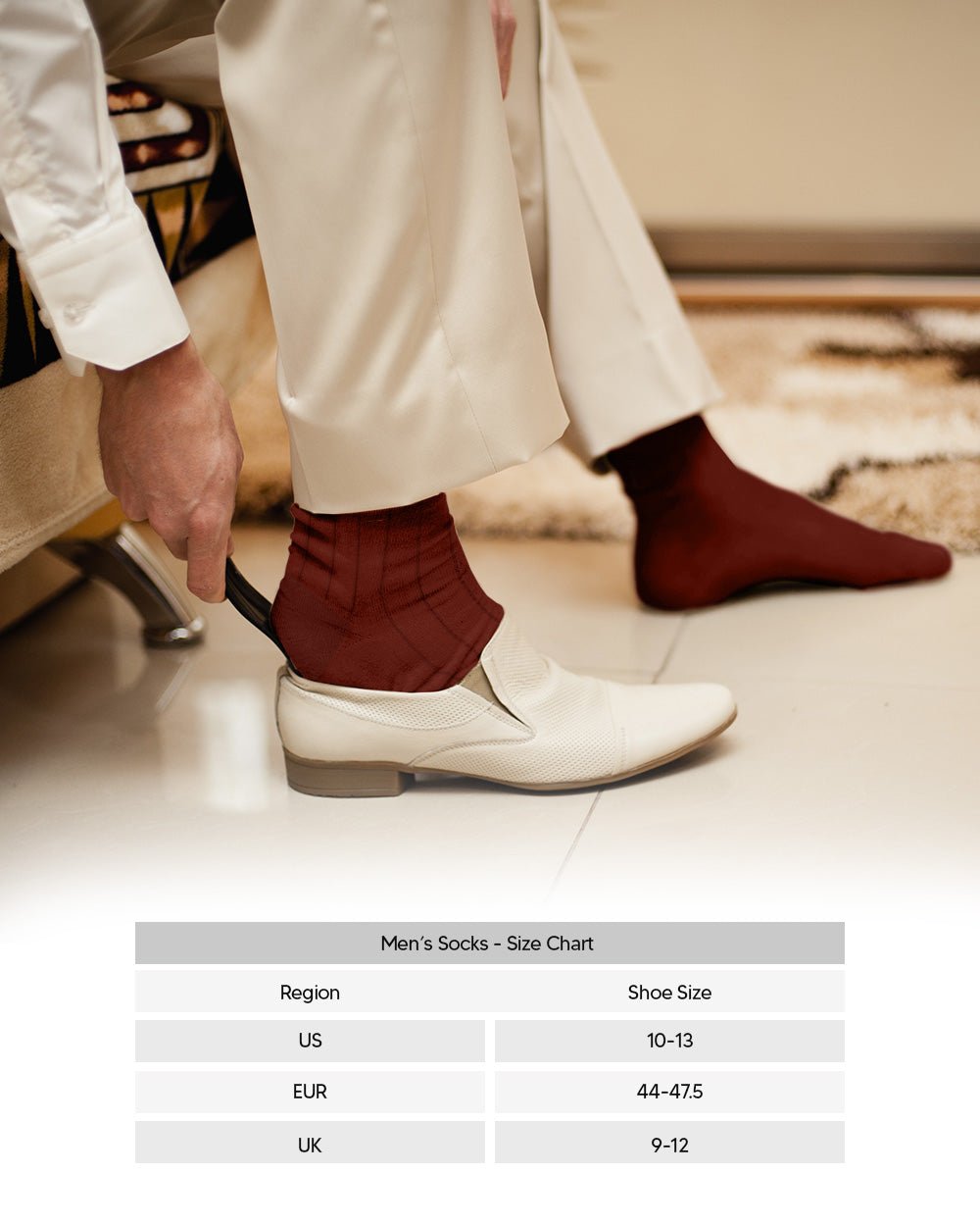 Vittorio Farina Men's Ribbed Shear Nylon Anklet Dress Socks