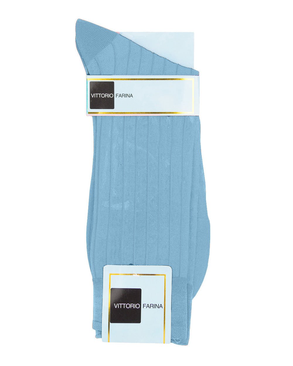 Vittorio Farina Men's Ribbed Shear Nylon Anklet Dress Socks