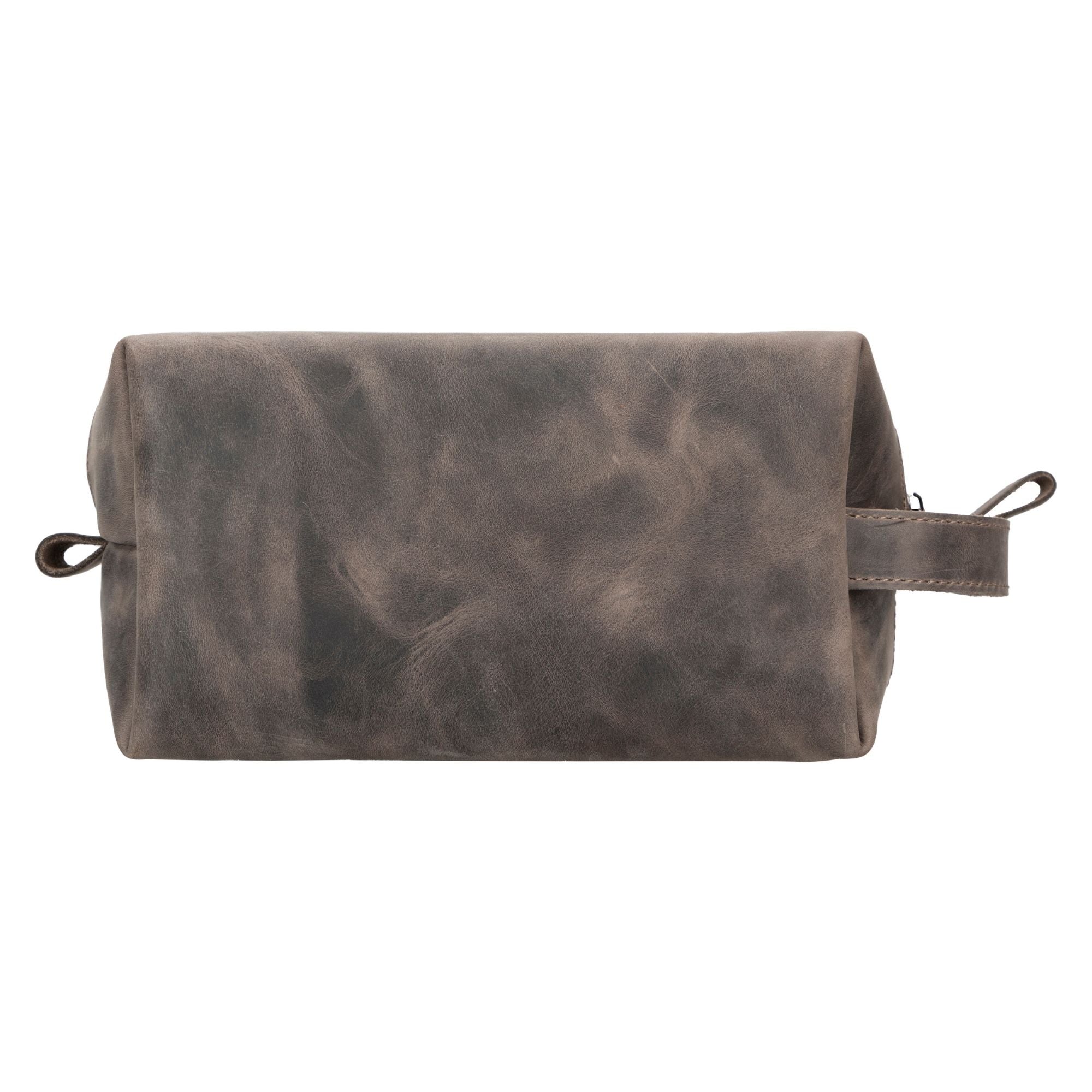 Oswego Men's Leather Dopp Kit & Small Travel Handbag