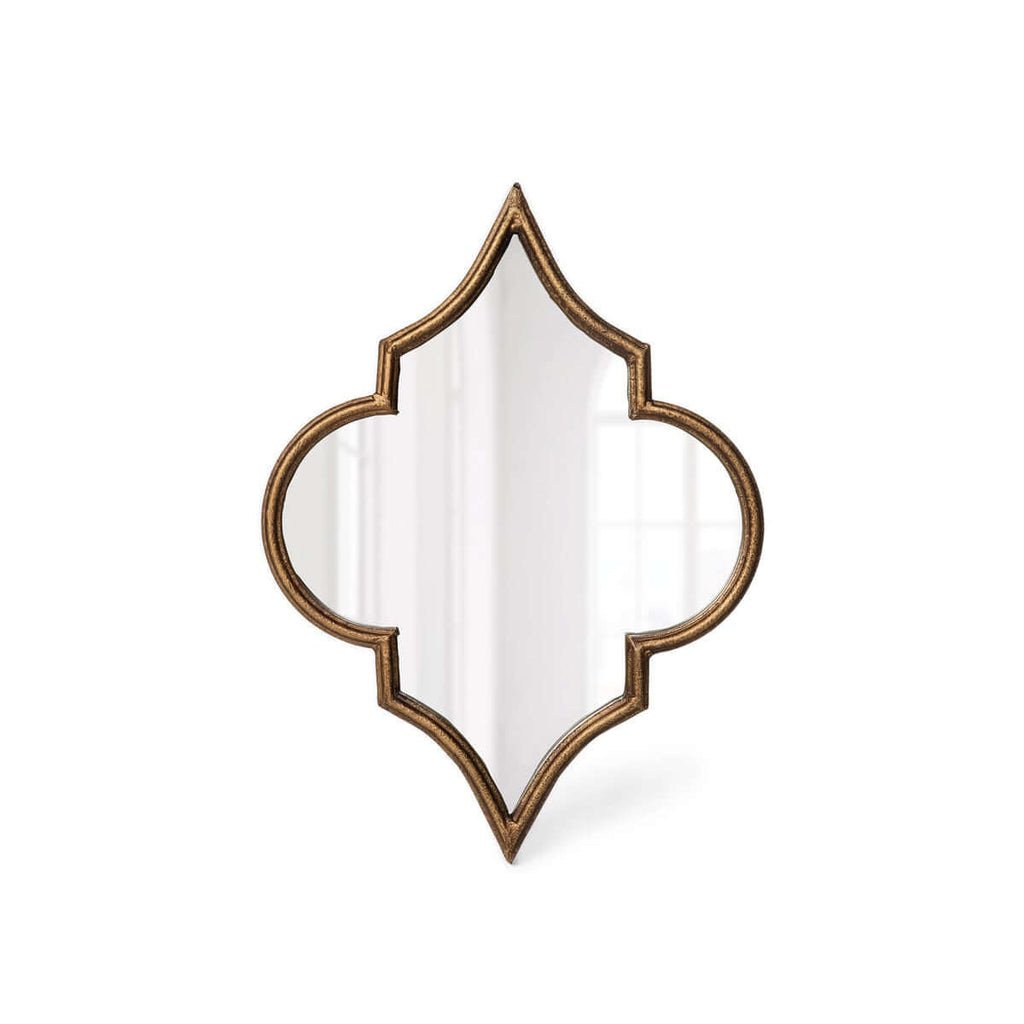 Antique Gold Moroccan Ogee Mirror