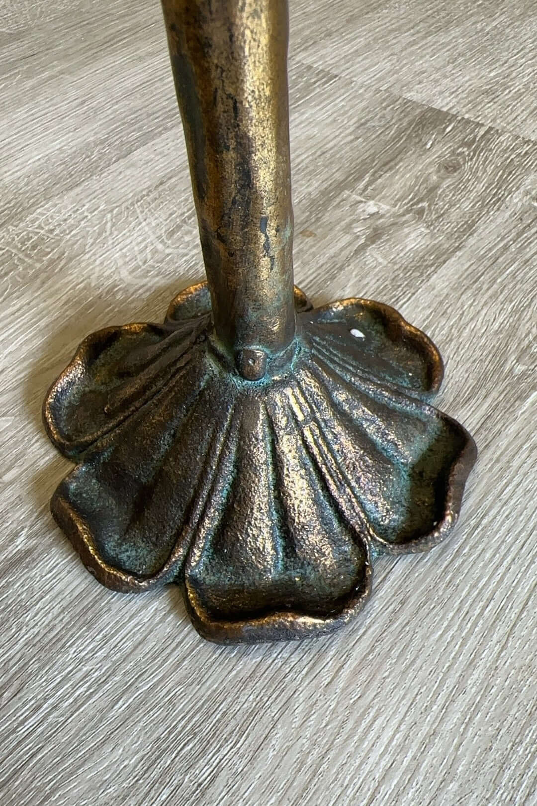 Antique Glass Votive Candle Holder Centerpiece