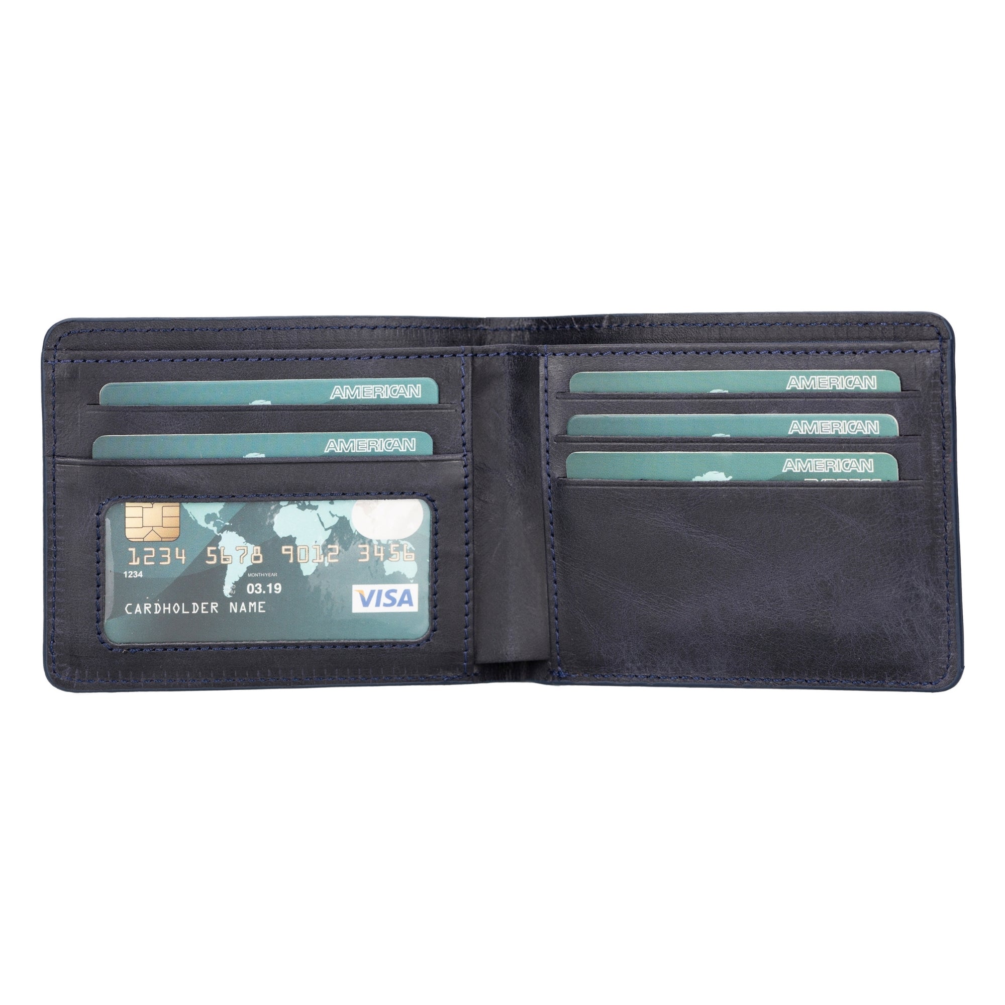 Arvada Handmade Bifold Leather Men Wallet