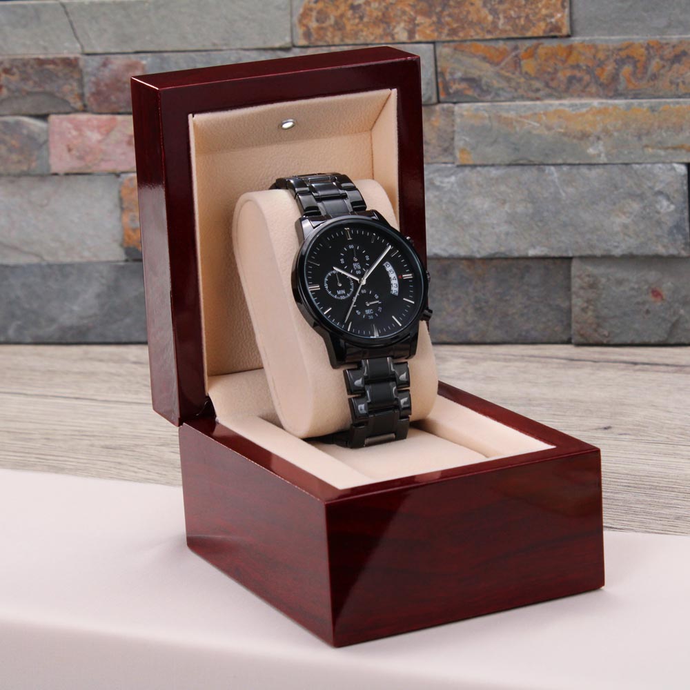 The Legend Has Retired Retirement Engraved Luxury Watch