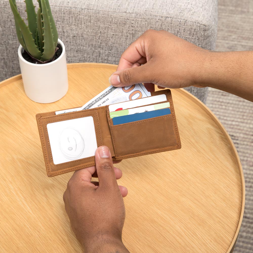 Congratulations Graduate Graphic Leather Wallet